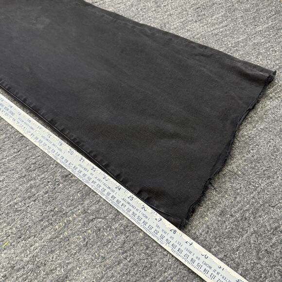 Frame Denim Le Palazzo Crop Wide Leg Jean Women 28 Black Denim Stretch High Rise - Picture 3 of 11